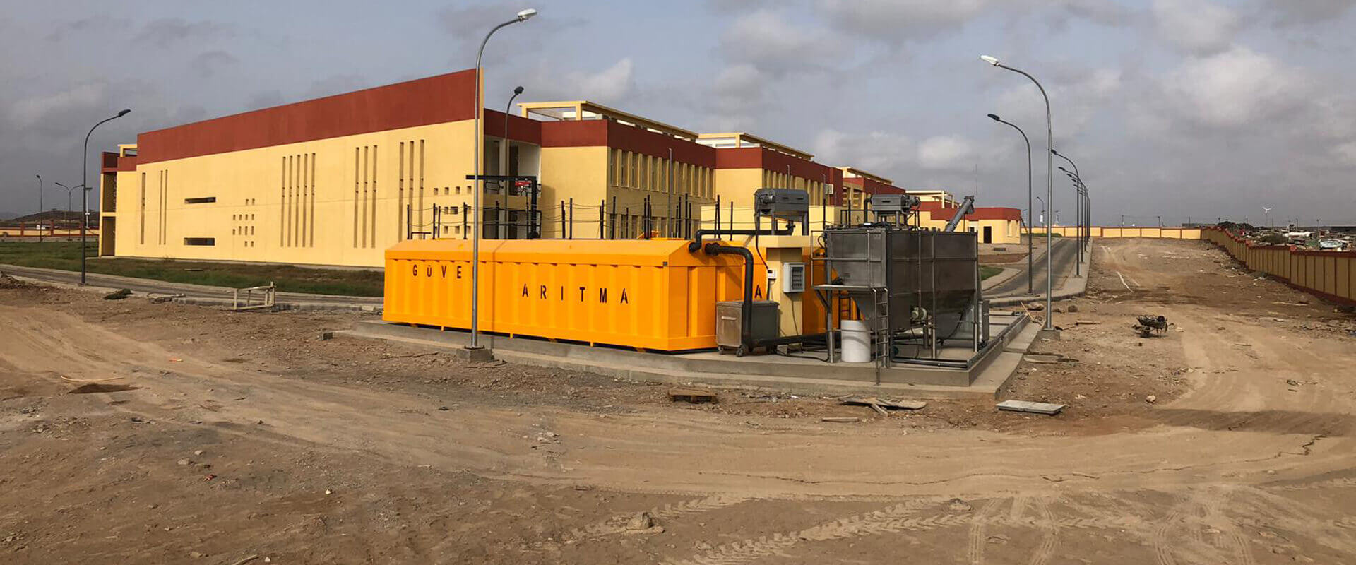 Djibouti University MBR Wastewater Treatment Plant